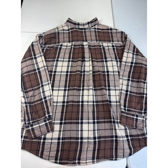 S john bay Plaid Flannel Button Up Long Sleeve Shirt Casual Outdoors - Picture 2 of 8